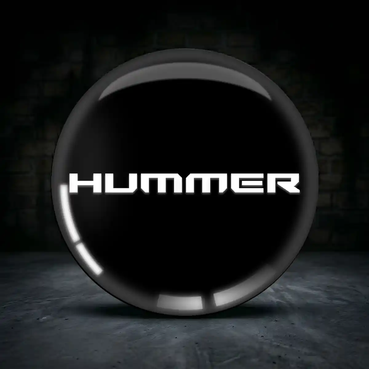 Hummer Nabendeckel Aufkleber Stilvolles Design