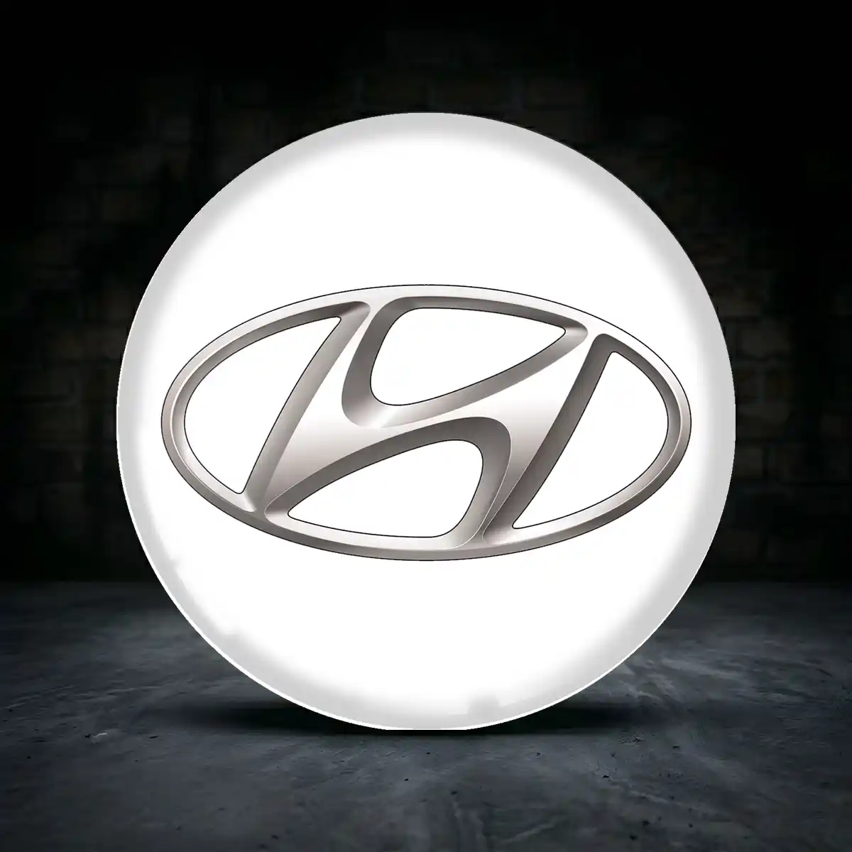 Hyundai Aufkleber Felgenemblem Silikon Stilvolles Design