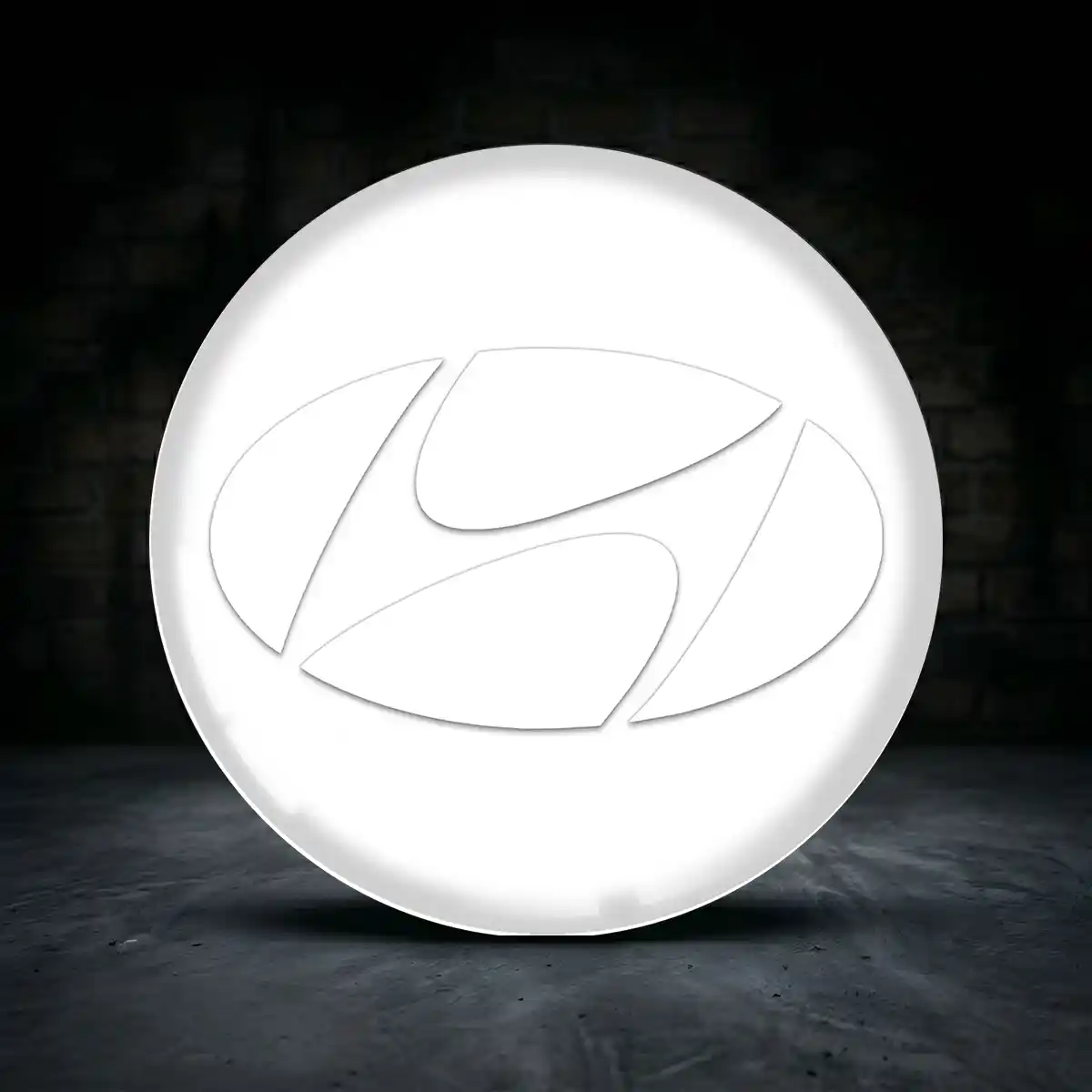 Hyundai Aufkleber Nabendeckel Stilvolles Design