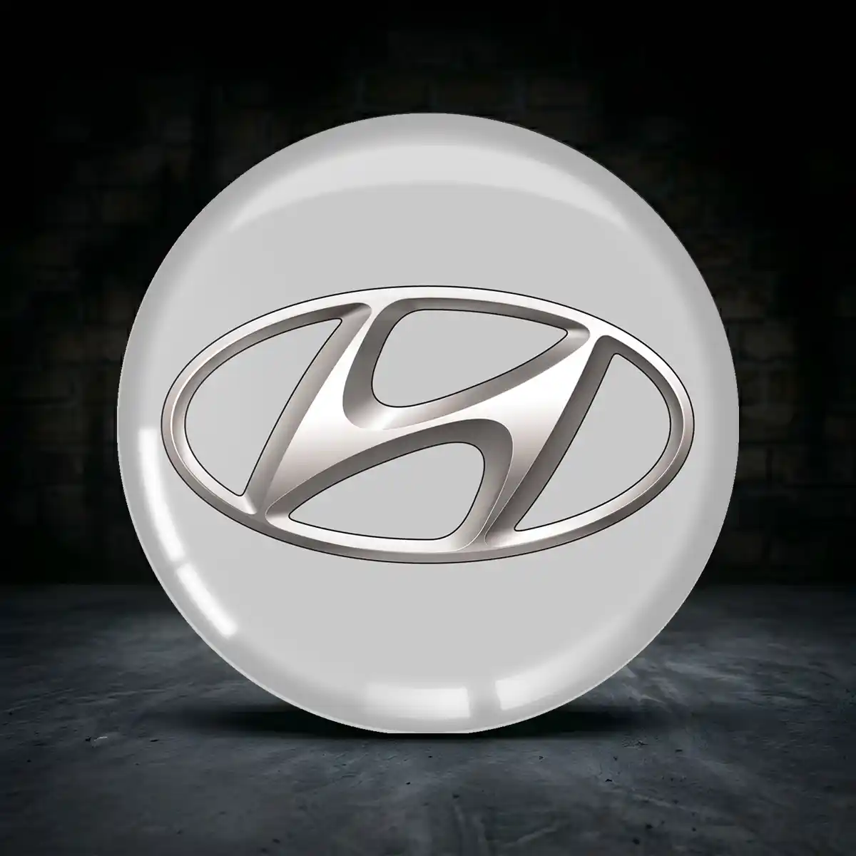 Hyundai Epoxidharz Aufkleber Stilvolles Design