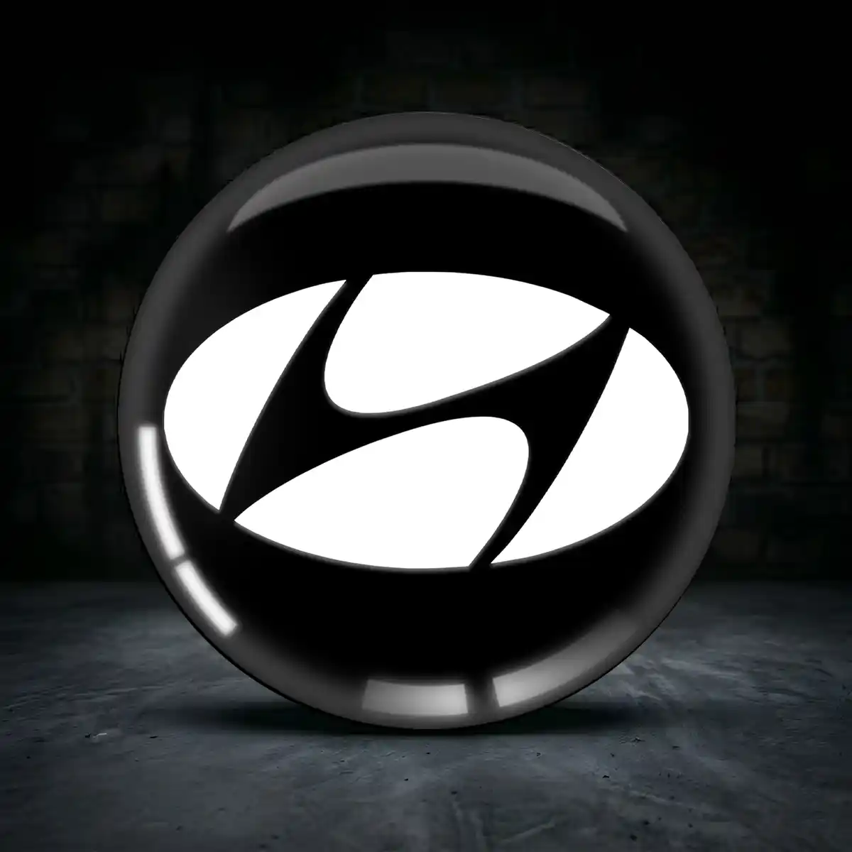 Hyundai Felgenemblem Aufkleber Stilvolles Design