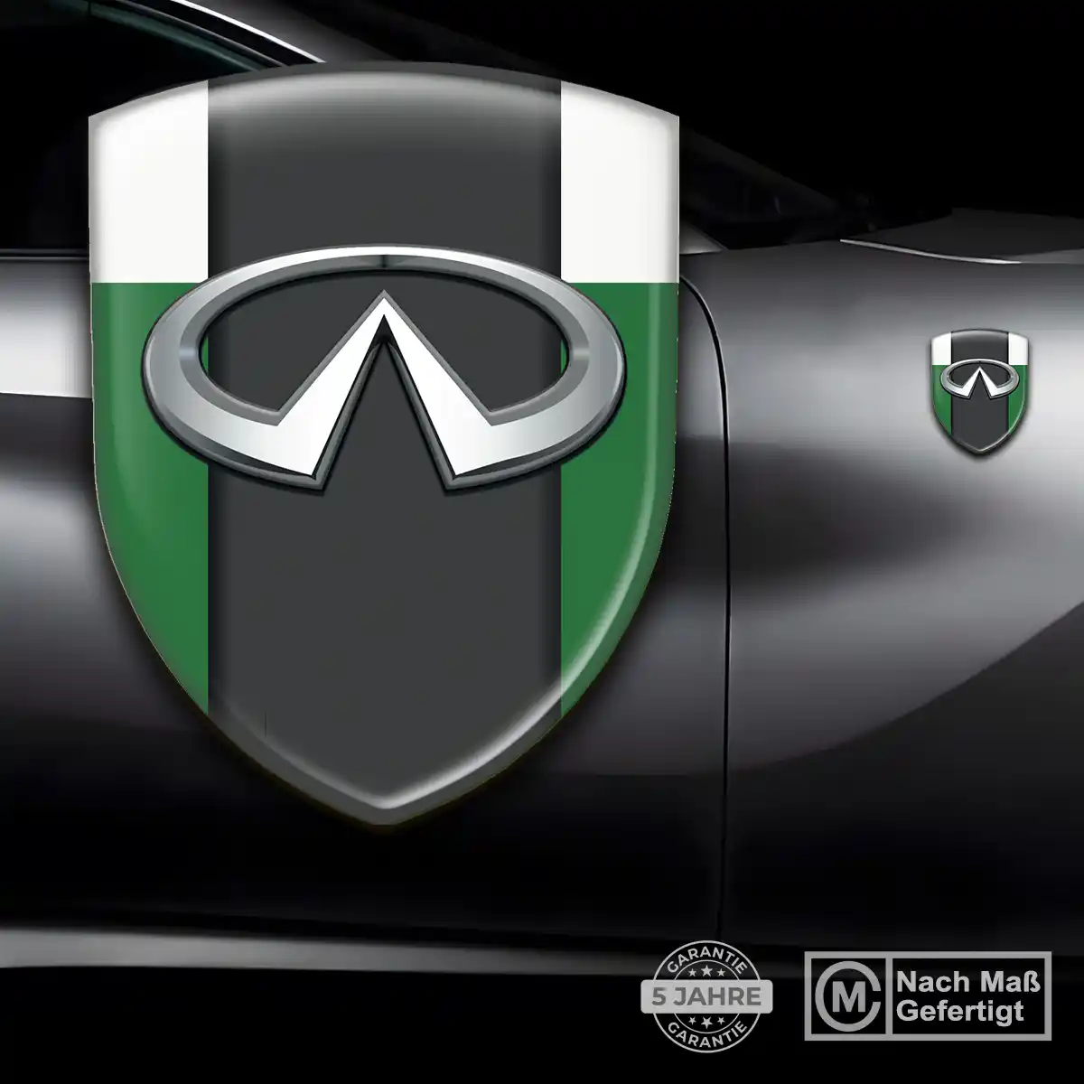 Infiniti 3D Gel Aufkleber Emblem Überzeugende Qualität