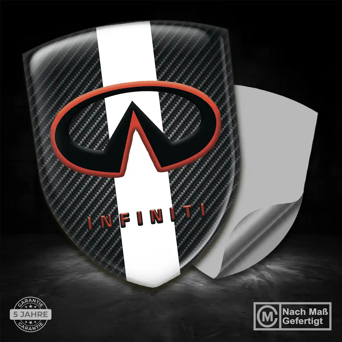 Infiniti 3D Gel Aufkleber Emblem Luxus-Edition