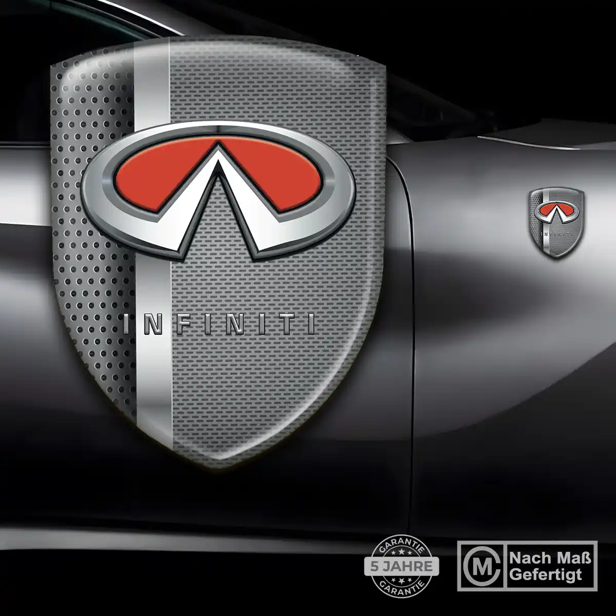 Infiniti 3D Gel Aufkleber Embleme Auto Hohe Qualität