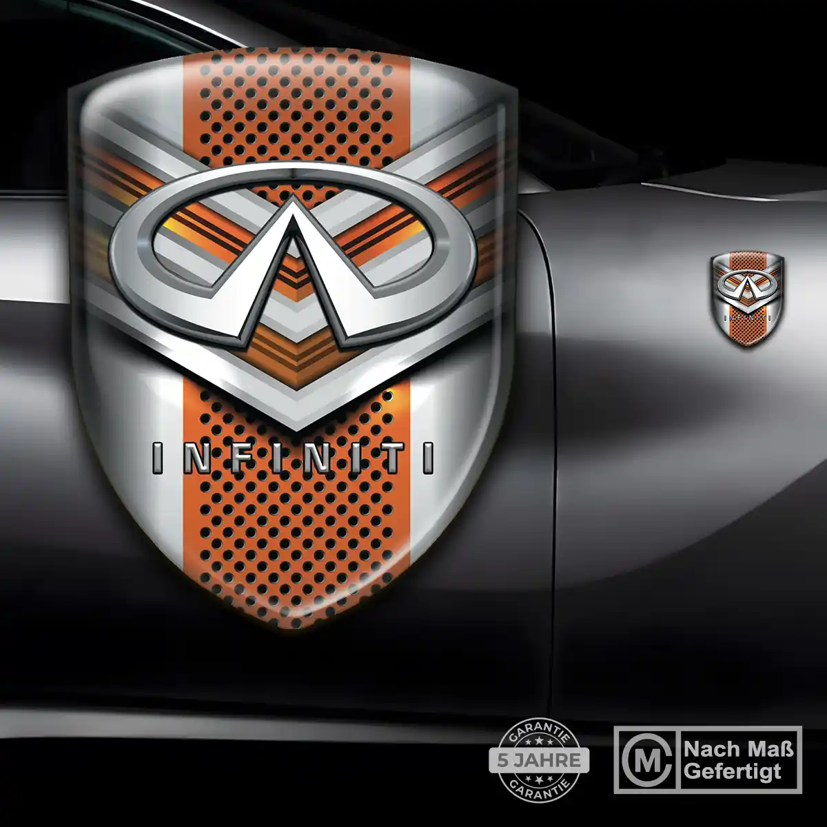 Infiniti 3D Gel Aufkleber Embleme Auto Spitzenqualität