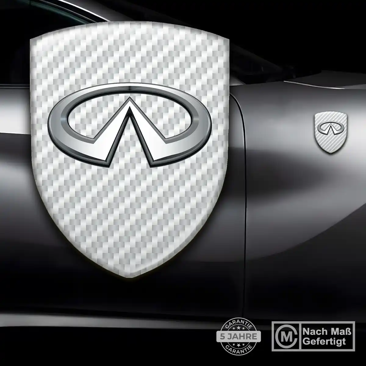 Infiniti 3D Gel Aufkleber Silikon Auto Spitzenqualität
