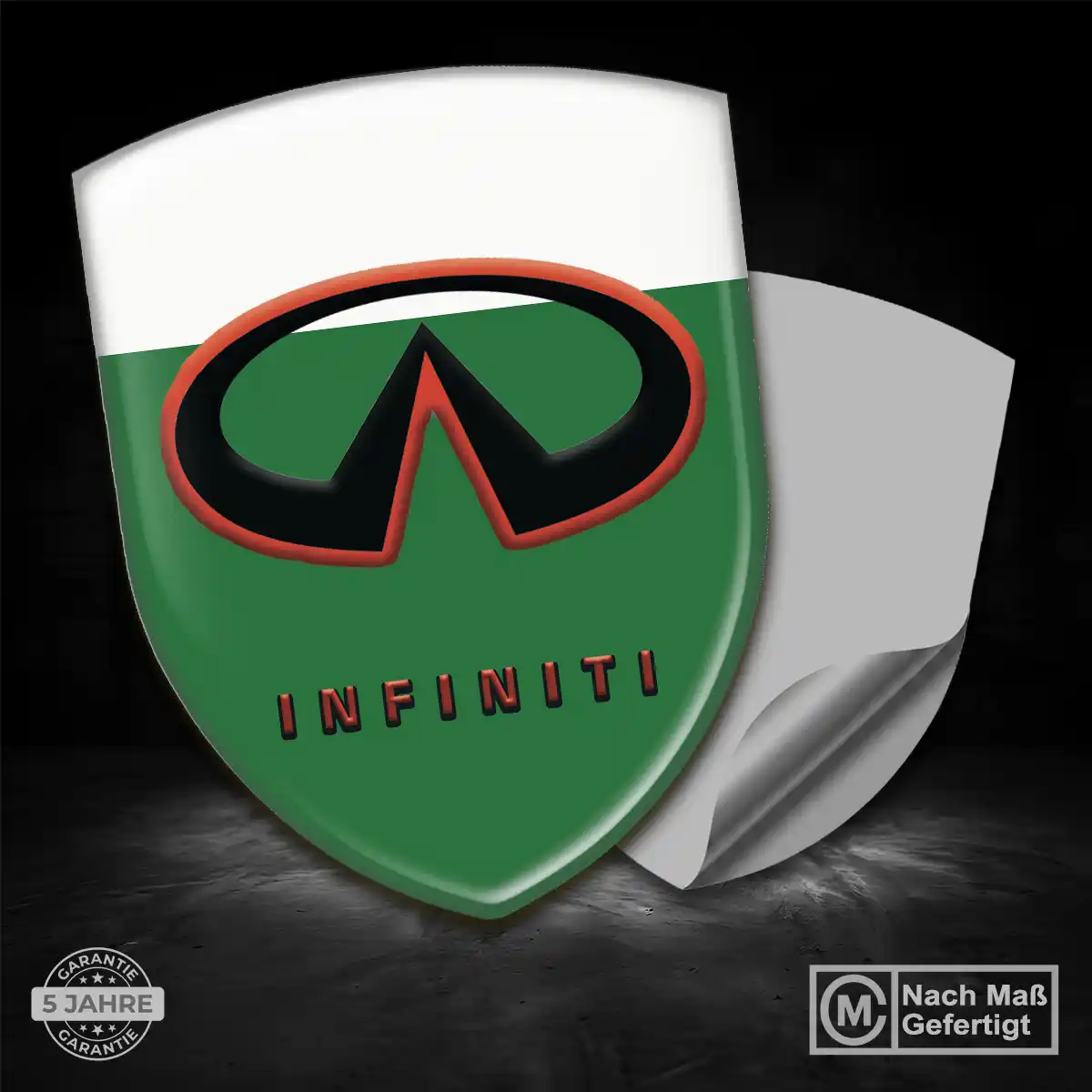 Infiniti 3D Gel Aufkleber Silikon Hohe Qualität