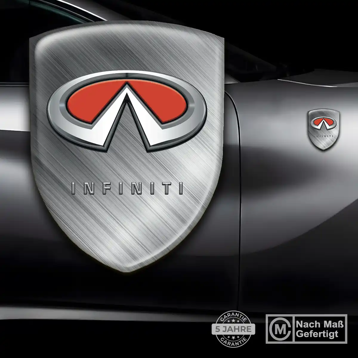 Infiniti 3D Gel Aufkleber Silikon Interieurdesign