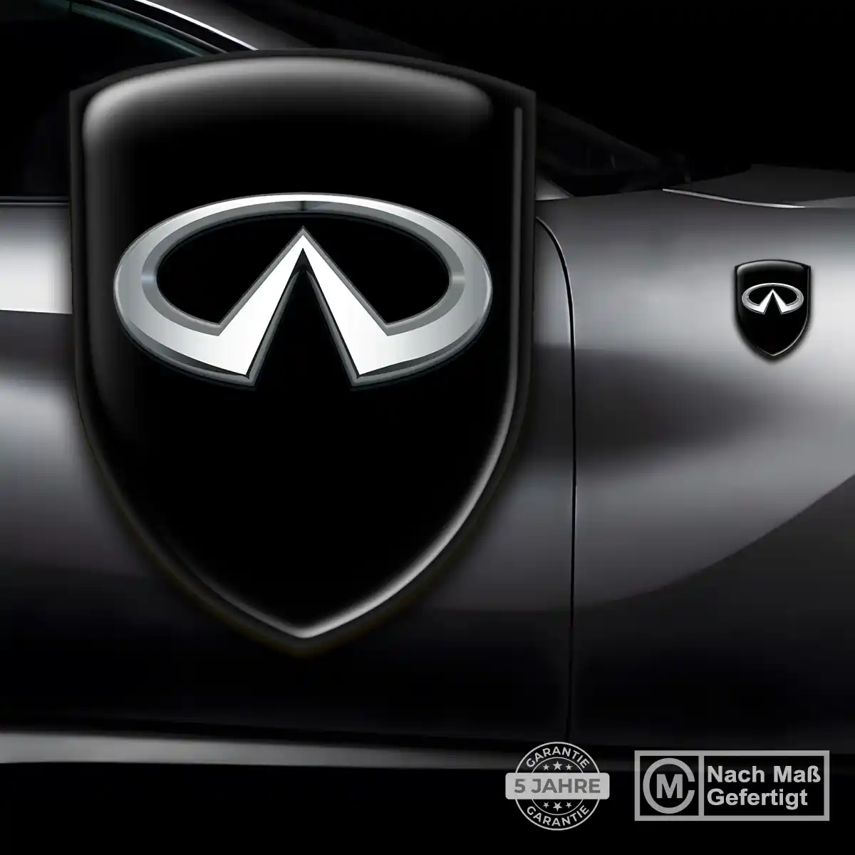 Infiniti 3D Gel Aufkleber Spitzenqualität