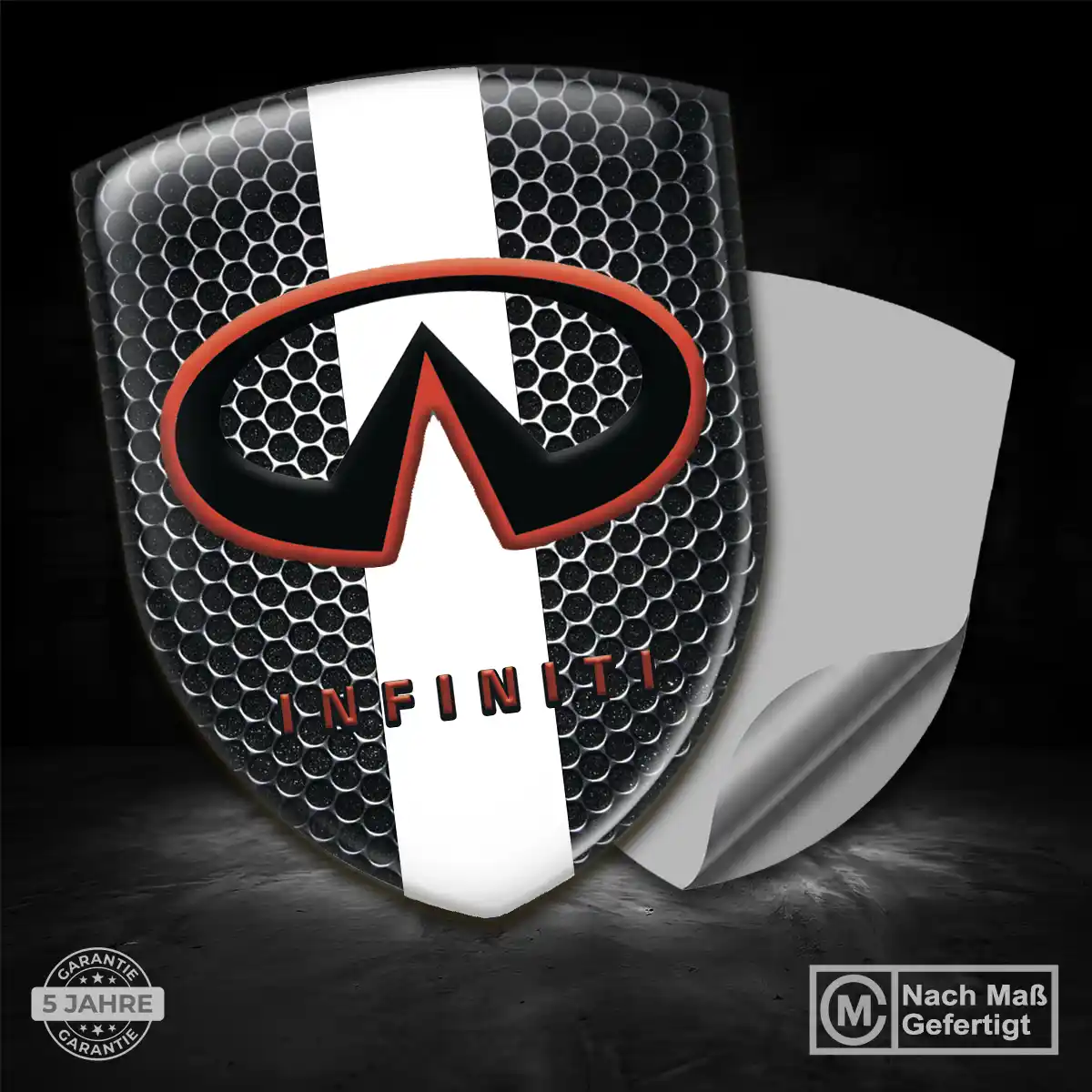 Infiniti 3D Gel Aufkleber Wappen Auto Luxus-Edition