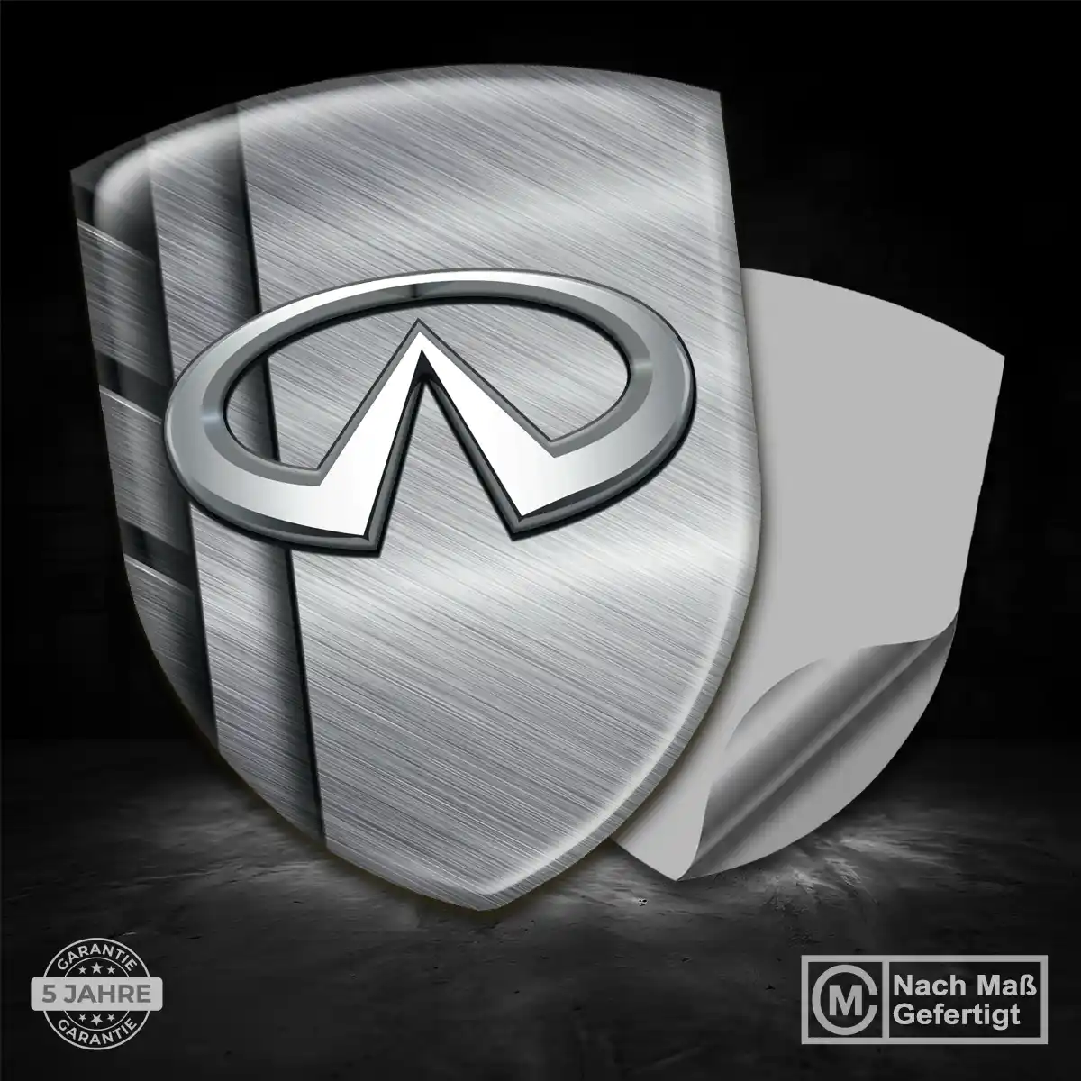 Infiniti Aufkleber 3D Gel Emblem Auto Hochwertiges Harz