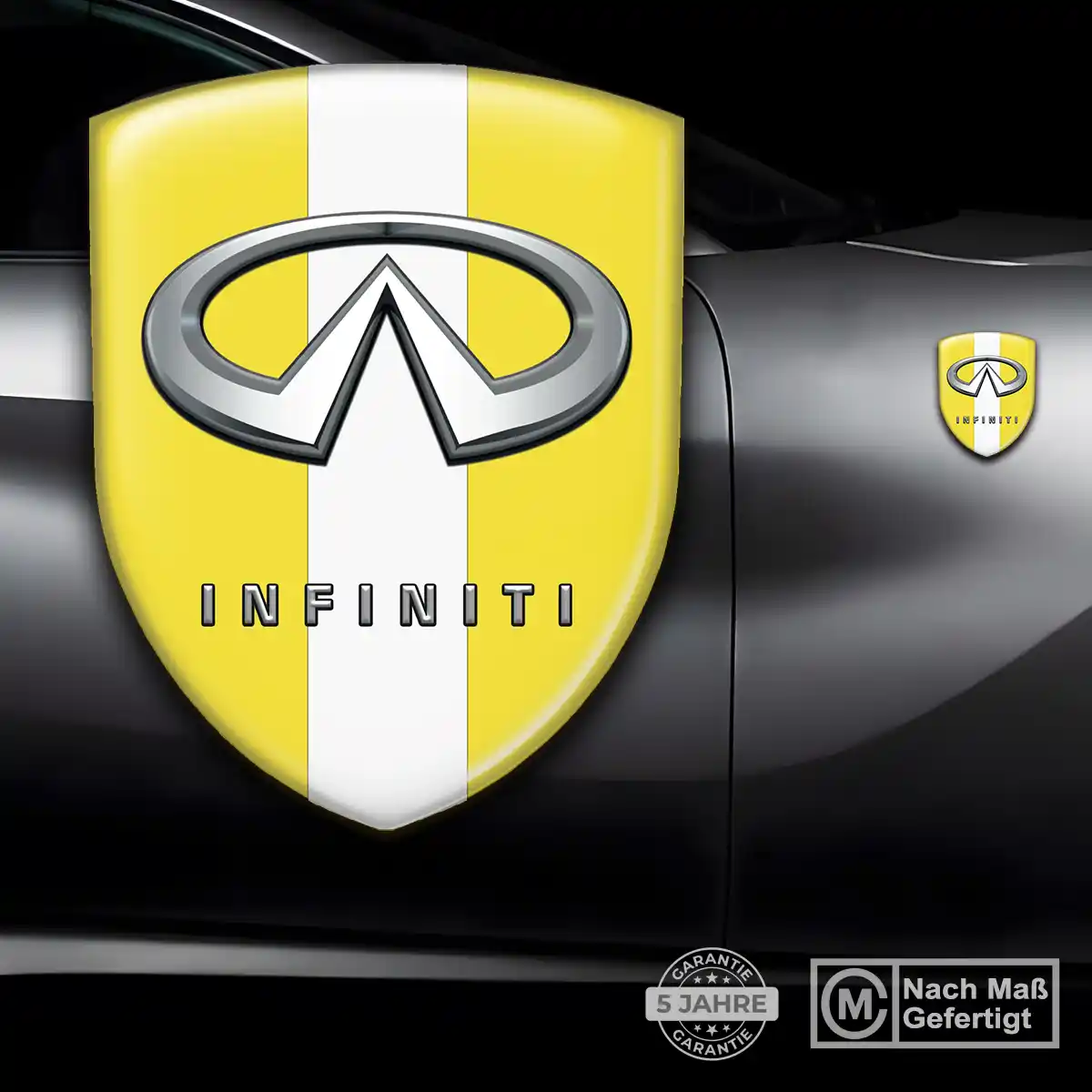 Infiniti Aufkleber 3D Gel Emblem Auto Limitierte Auflage