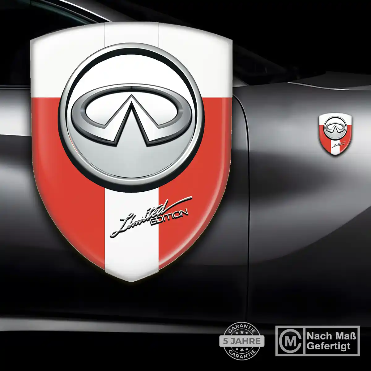 Infiniti Aufkleber 3D Gel Emblem Auto Luxus-Edition