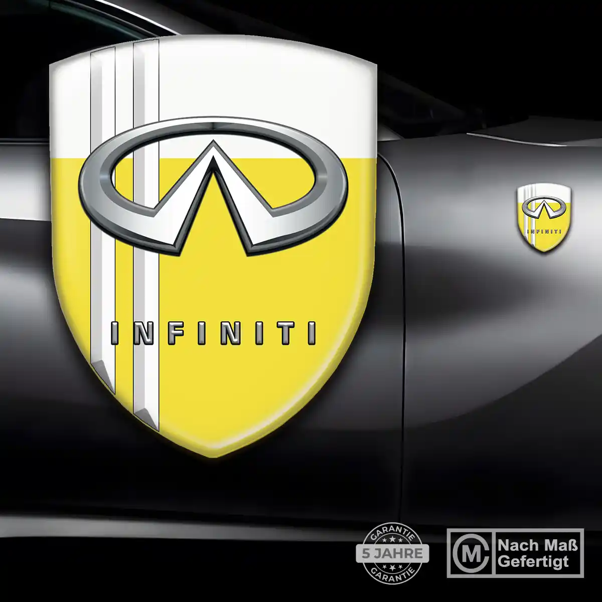 Infiniti Aufkleber 3D Gel Emblem Exterieurdesign