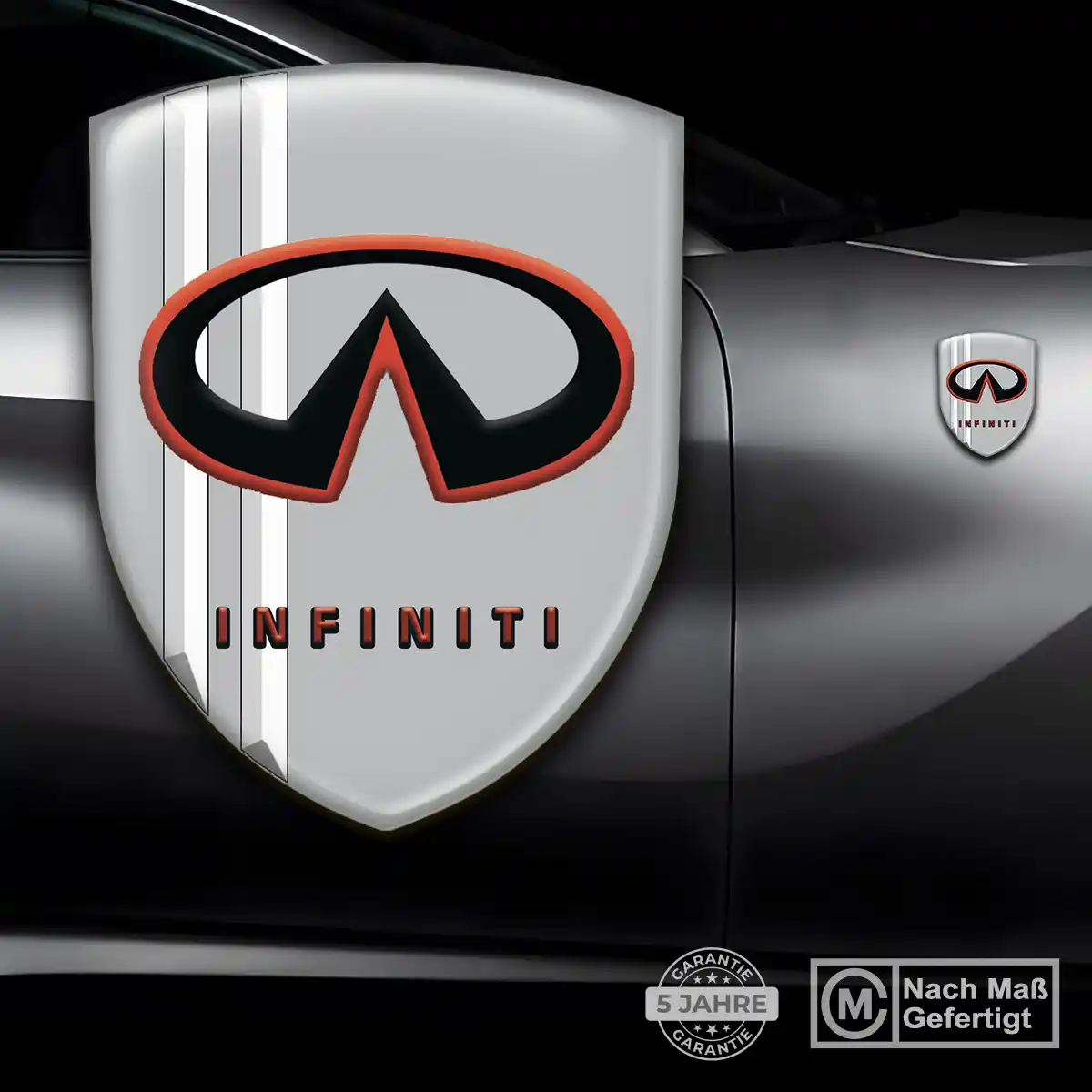 Infiniti Aufkleber 3D Gel Emblem Limitierte Auflage