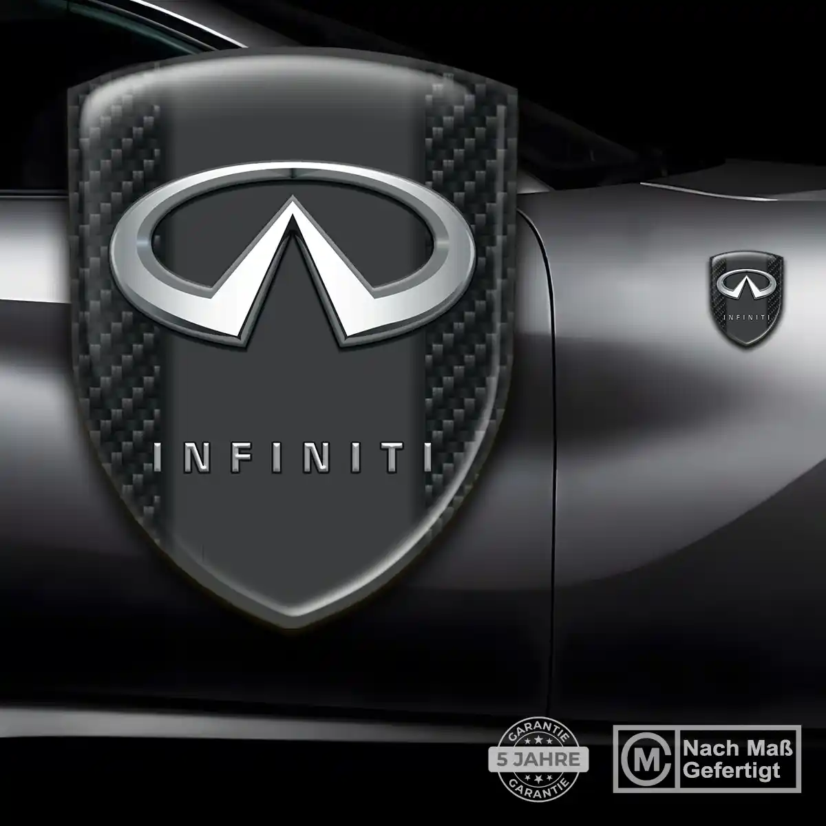 Infiniti Aufkleber 3D Gel Emblem Markenedition