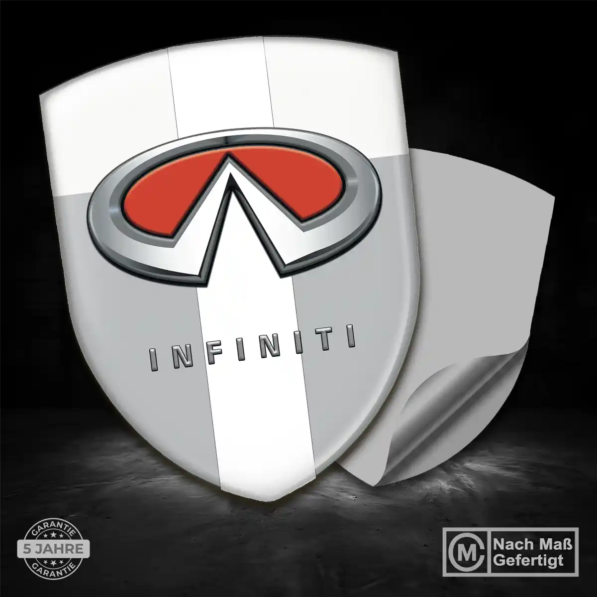 Infiniti Aufkleber 3D Gel Embleme Anspruchsvolles Design