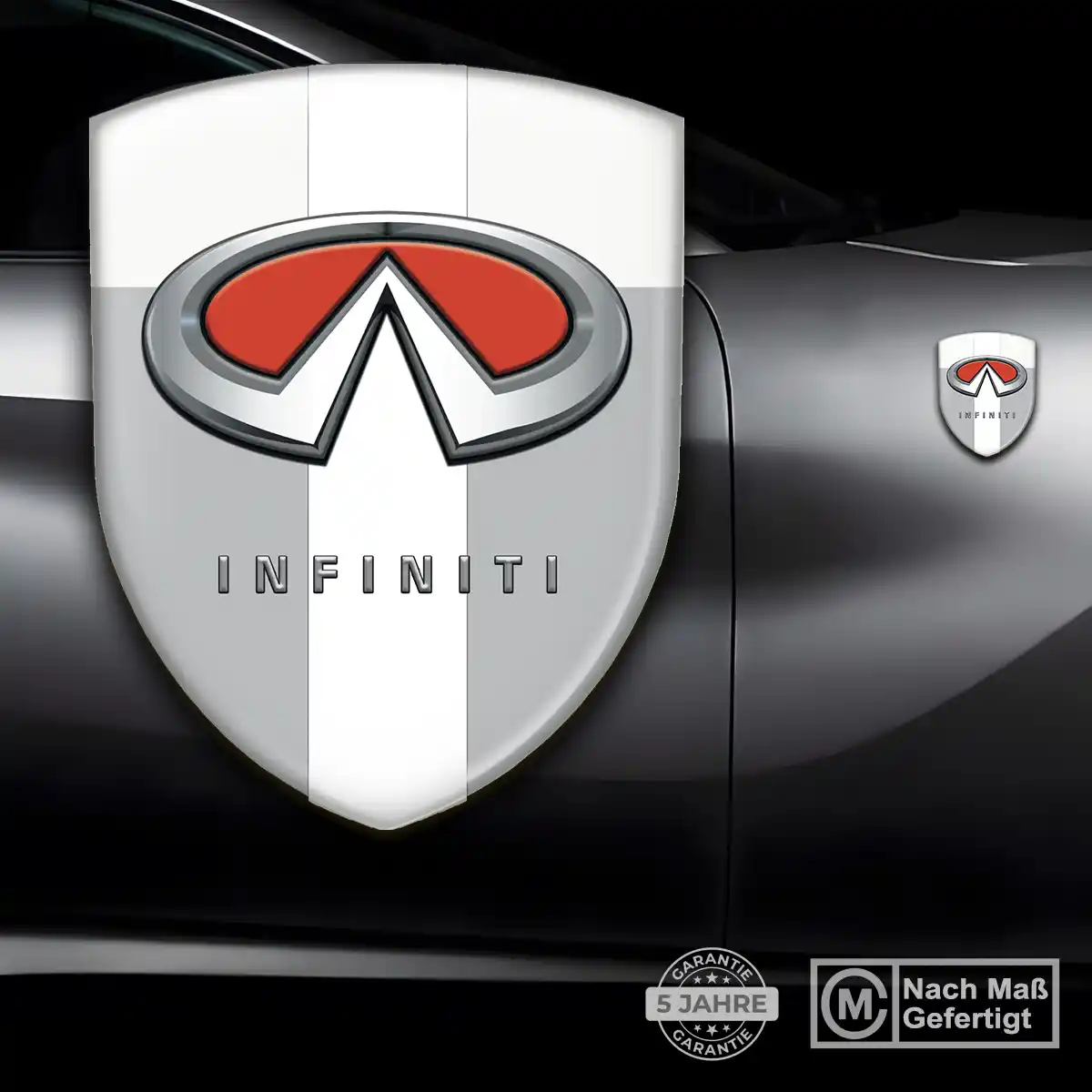 Infiniti Aufkleber 3D Gel Embleme Anspruchsvolles Design