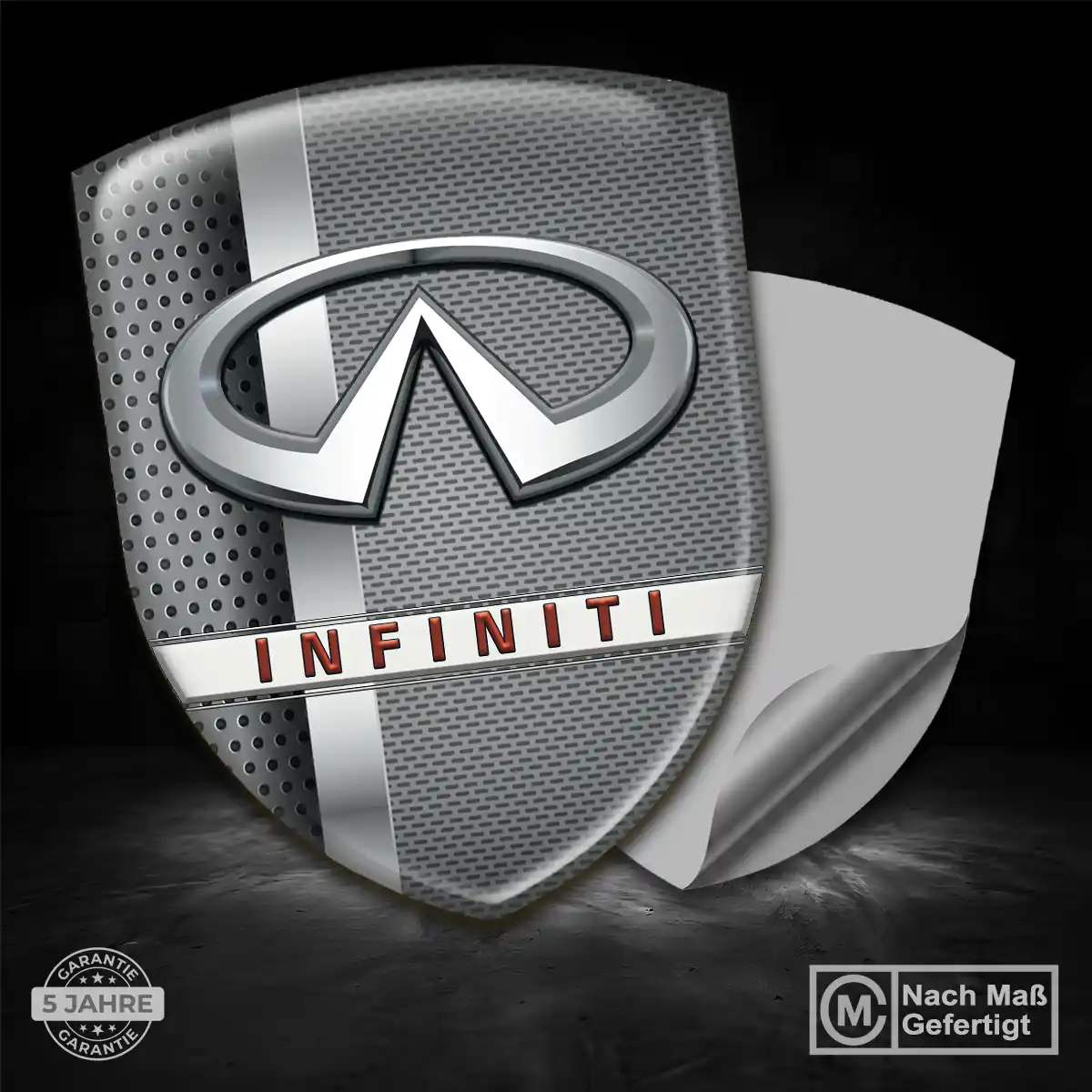 Infiniti Aufkleber 3D Gel Embleme Auto Edles Design