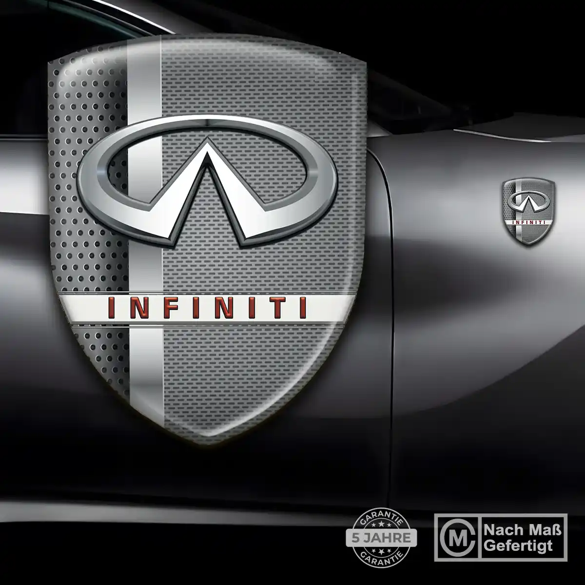 Infiniti Aufkleber 3D Gel Embleme Auto Edles Design