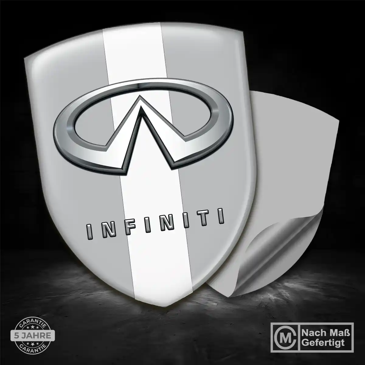 Infiniti Aufkleber 3D Gel Embleme Auto Hochwertiges Harz