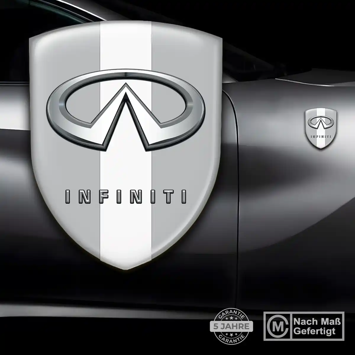 Infiniti Aufkleber 3D Gel Embleme Auto Hochwertiges Harz
