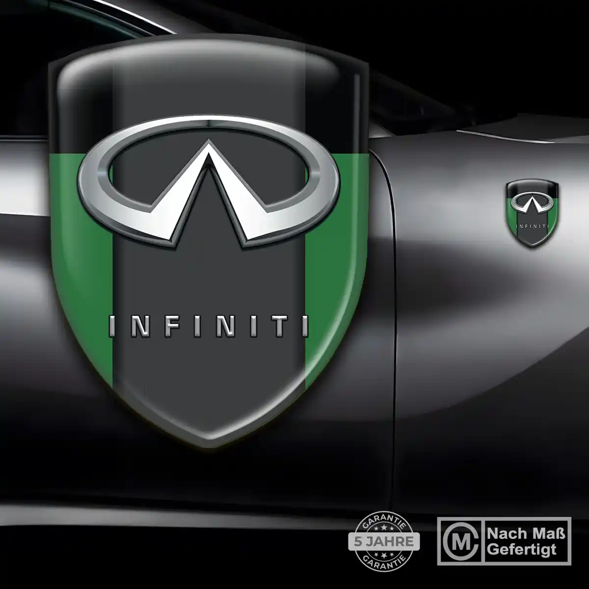 Infiniti Aufkleber 3D Gel Embleme Auto Limitierte Auflage