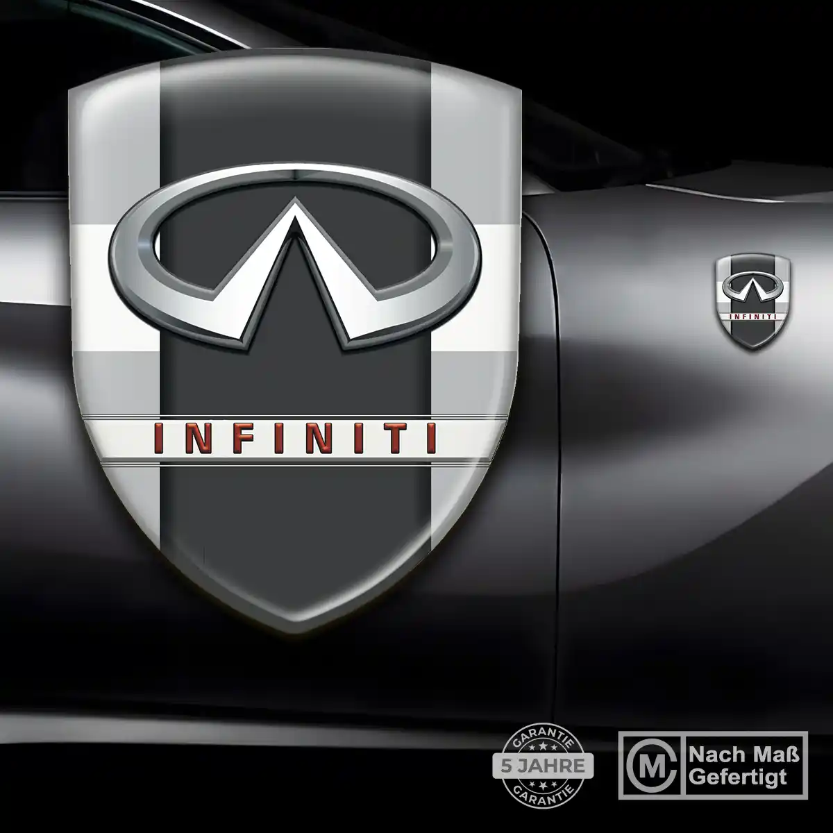 Infiniti Aufkleber 3D Gel Embleme Auto Markenedition