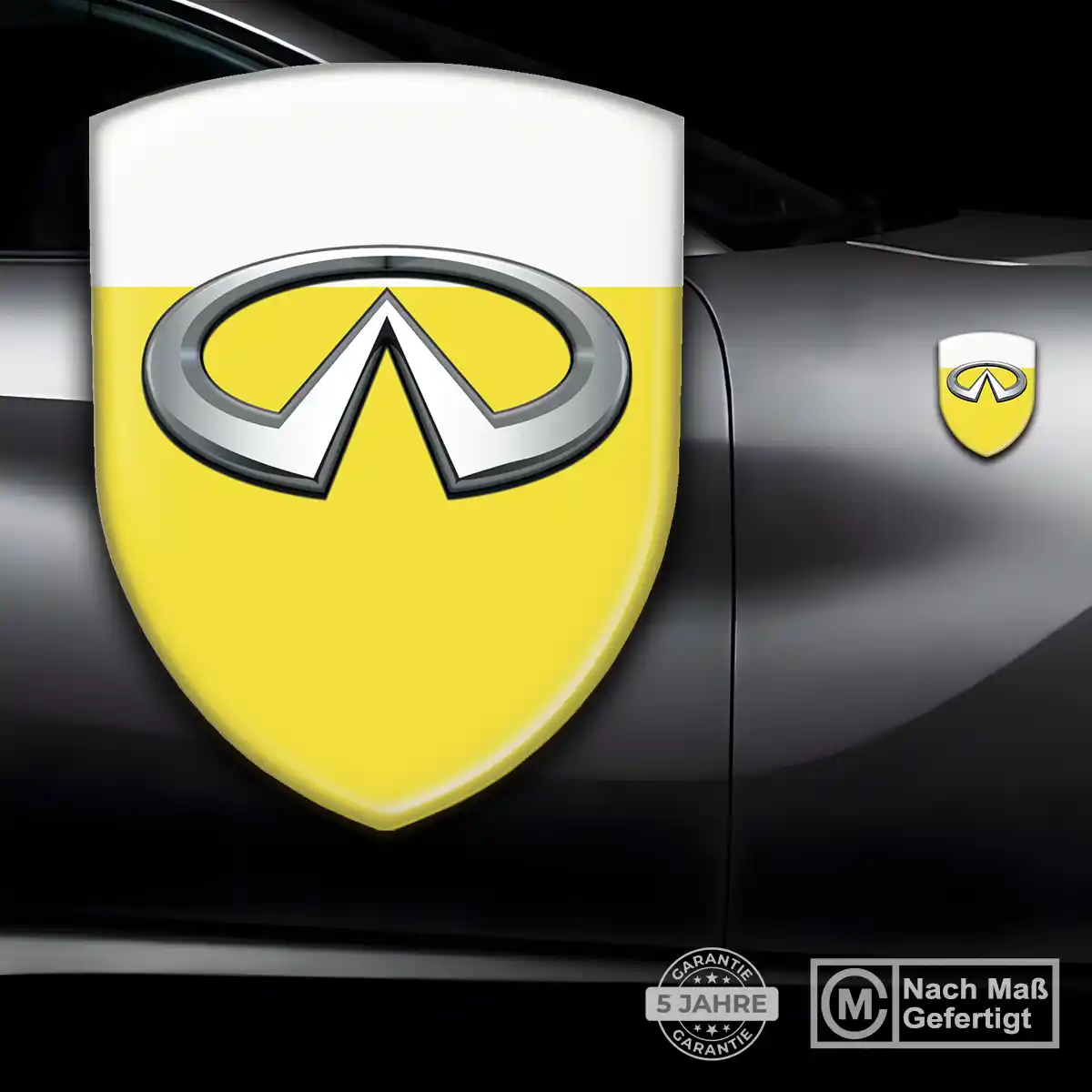 Infiniti Aufkleber 3D Gel Embleme Erstklassige Qualität