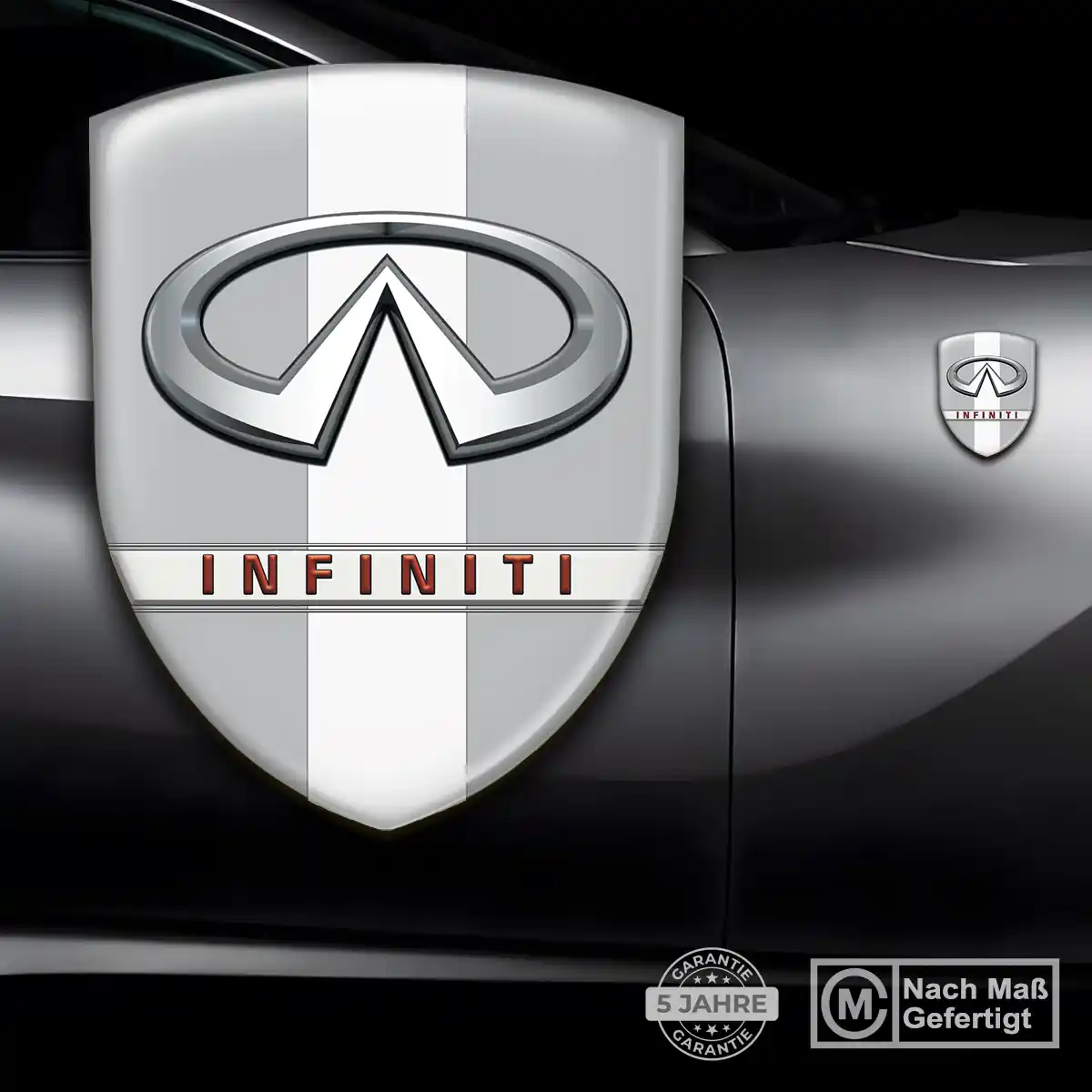 Infiniti Aufkleber 3D Gel Embleme Exterieurdesign