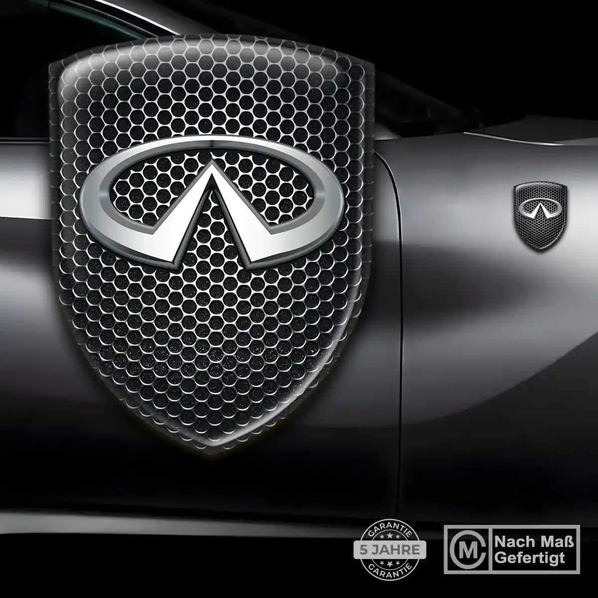 Infiniti Aufkleber 3D Gel Silikon Auto Premiumqualität