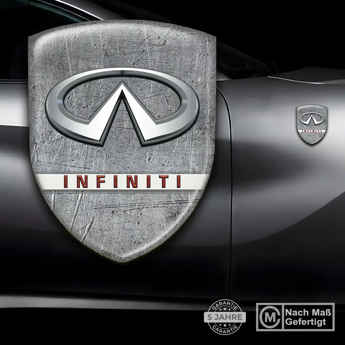 Infiniti Aufkleber 3D Gel Silikon Erstklassige Qualität