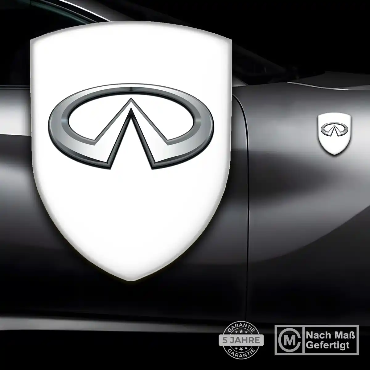 Infiniti Aufkleber 3D Gel Silikon Premium-Edition