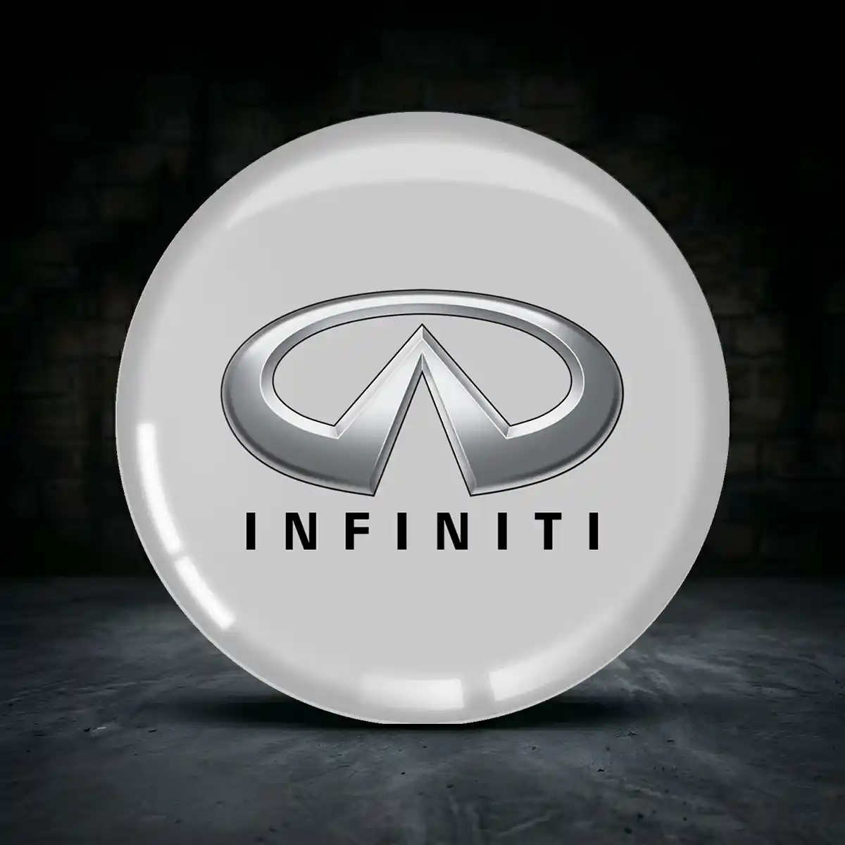 Infiniti Aufkleber 3D Gel Stilvolles Design