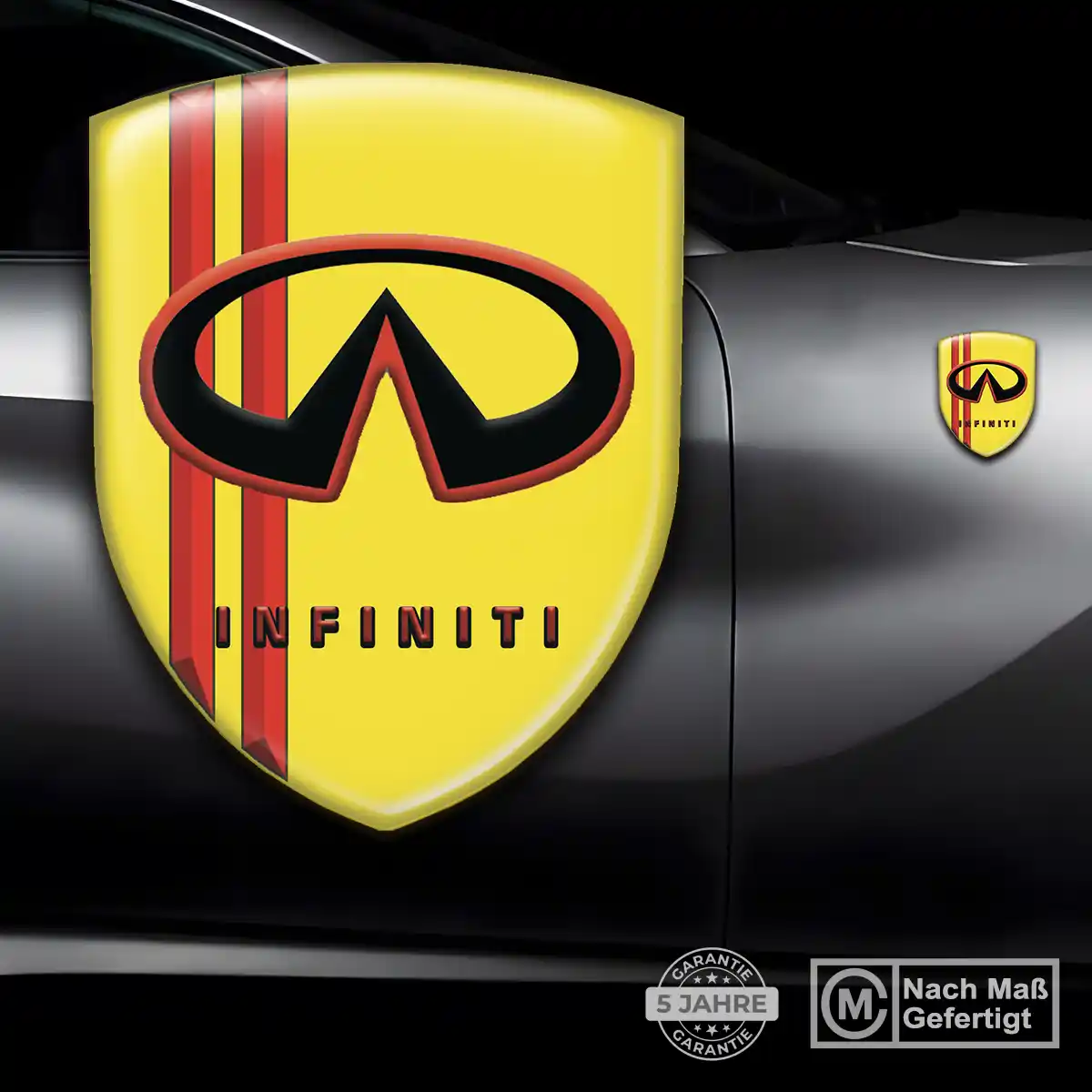 Infiniti Aufkleber 3D Gel Wappen Auto Exterieurdesign