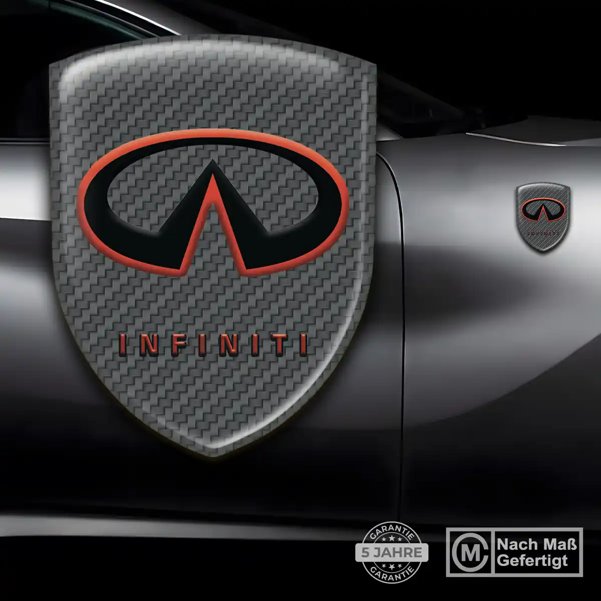 Infiniti Aufkleber 3D Gel Wappen Auto Premium-Edition
