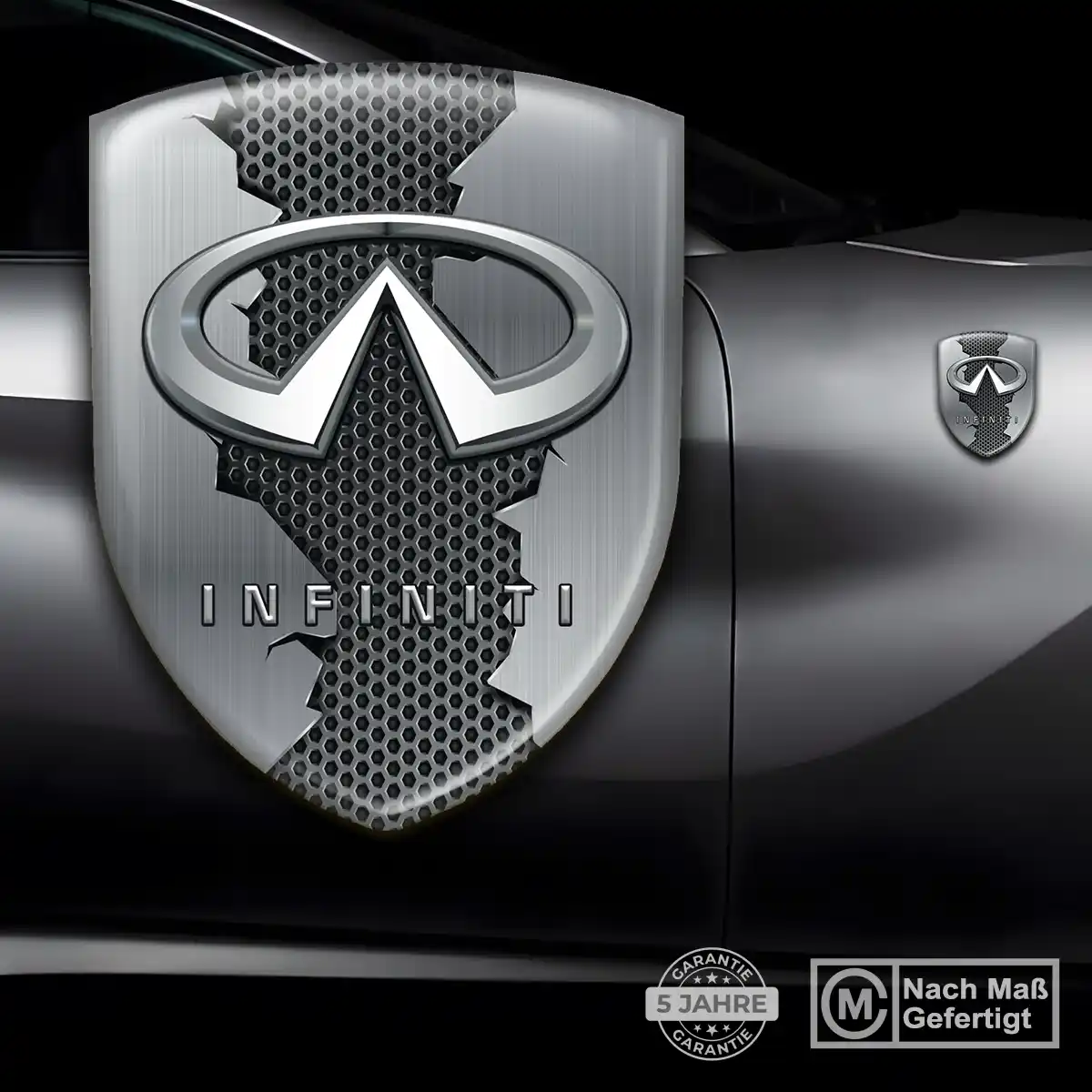 Infiniti Aufkleber 3D Gel Wappen Hohe Qualität