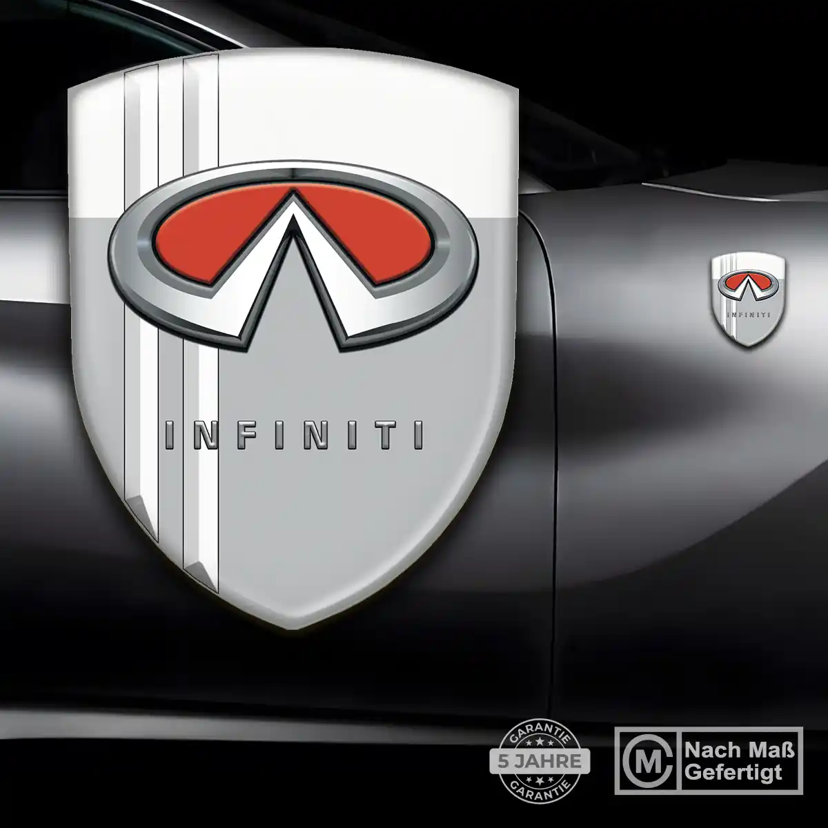 Infiniti Aufkleber 3D Gel Wappen Luxus-Edition