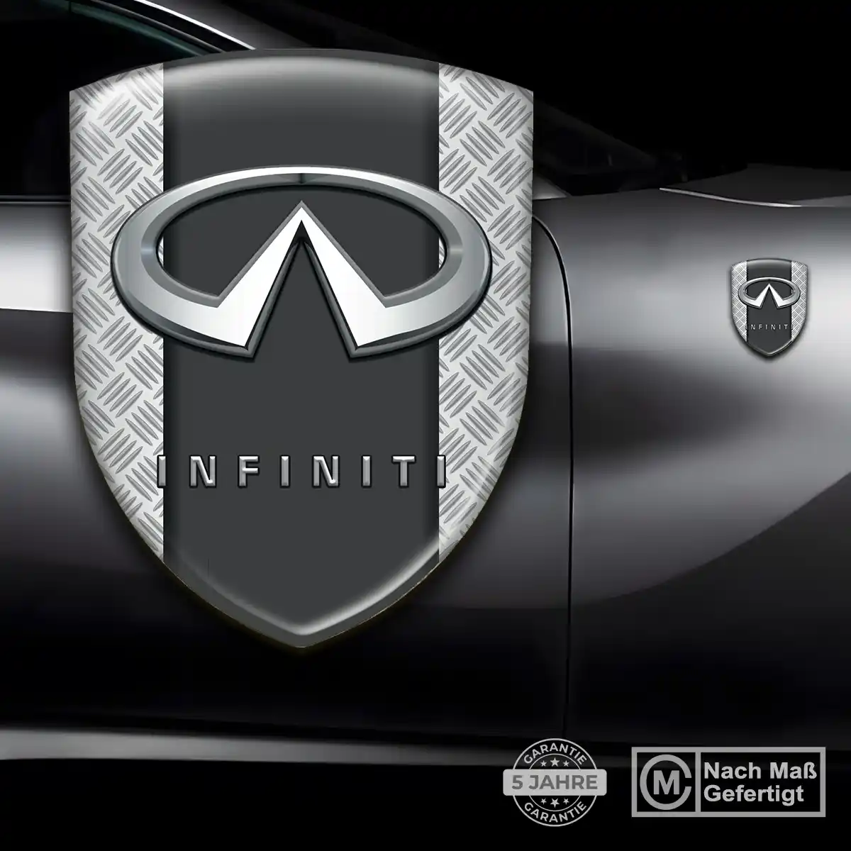 Infiniti Aufkleber Anspruchsvolles Design