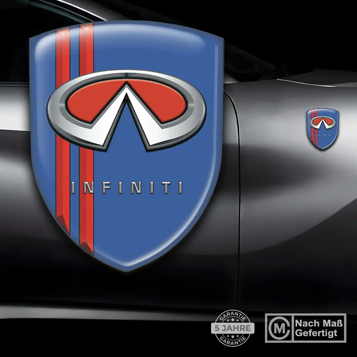 Infiniti Aufkleber Ausdrucksstarkes Design