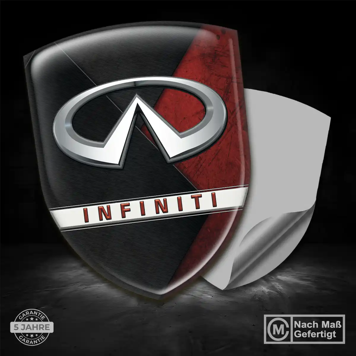 Infiniti Aufkleber Auto Ausdrucksstarkes Design