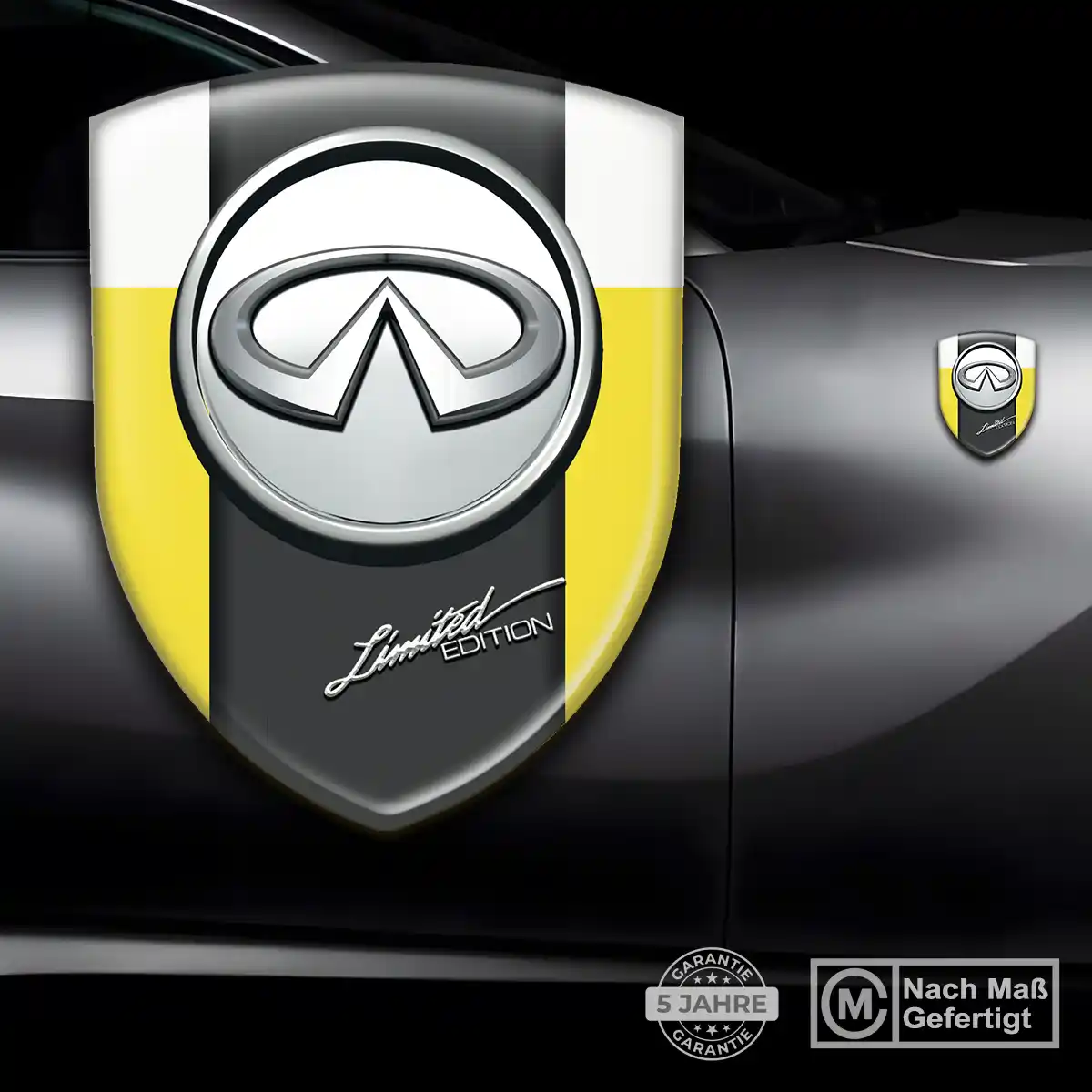 Infiniti Aufkleber Auto Modernes Design