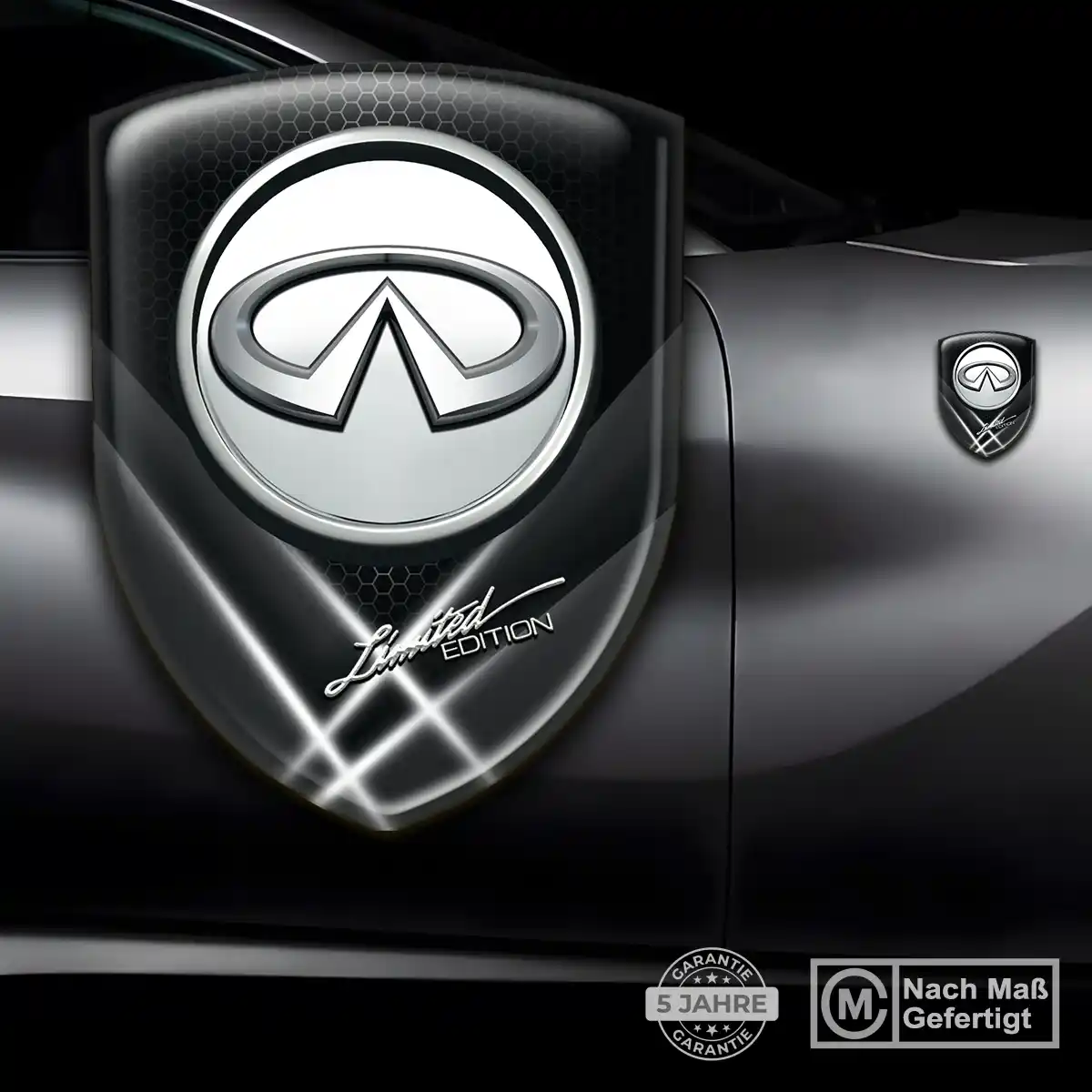 Infiniti Aufkleber Emblem Auto Anspruchsvolles Design