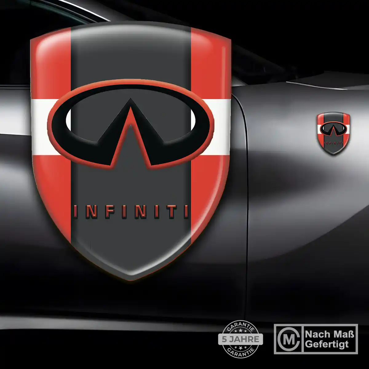 Infiniti Aufkleber Emblem Auto Edles Design