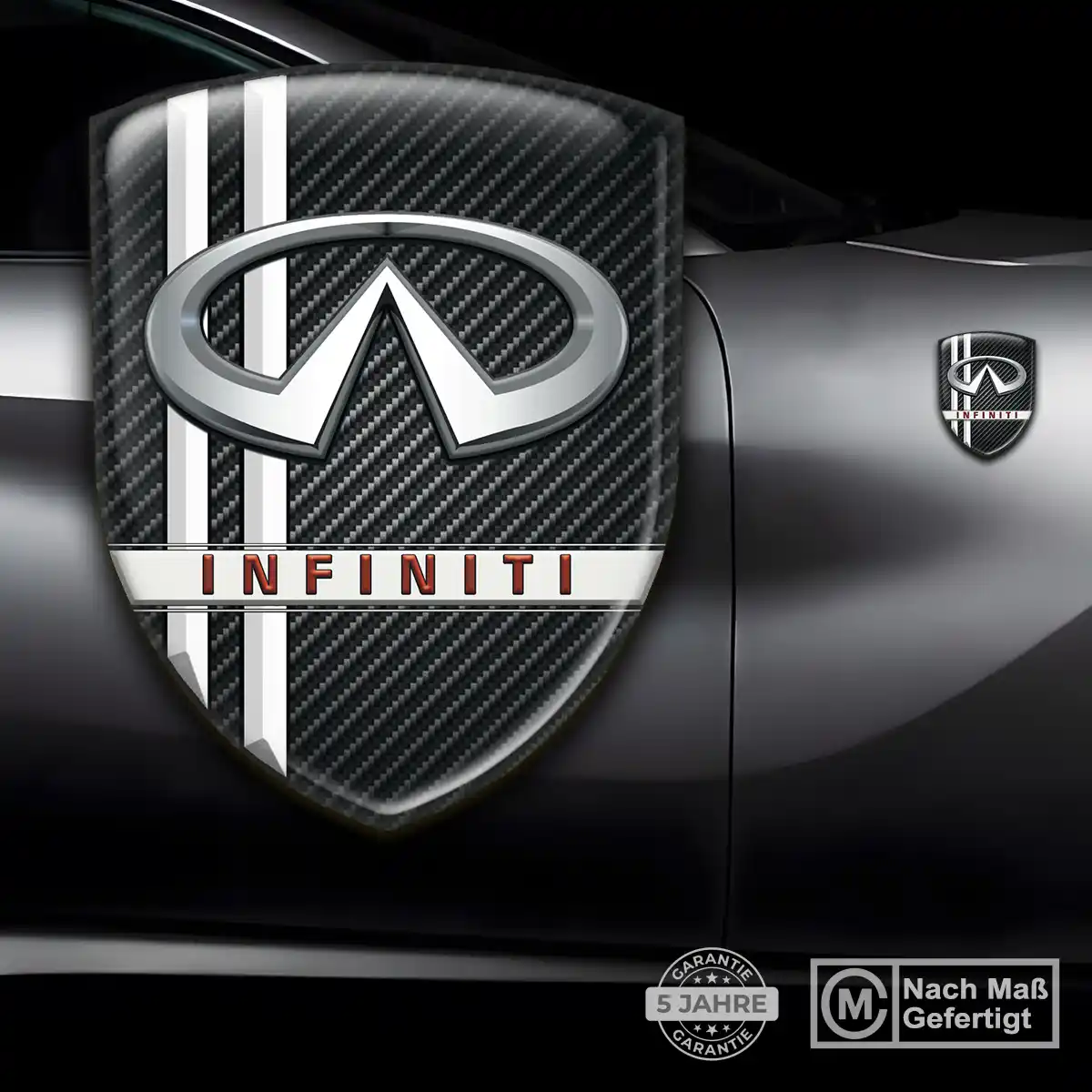 Infiniti Aufkleber Emblem Auto Erstklassige Qualität