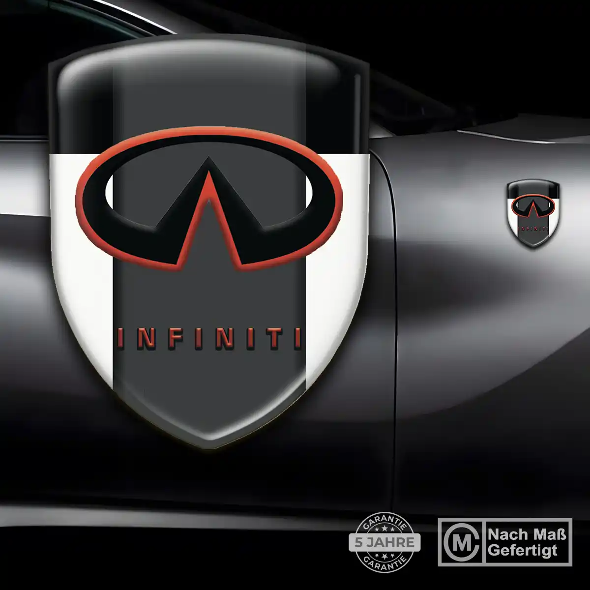 Infiniti Aufkleber Emblem Auto Höchste Qualität