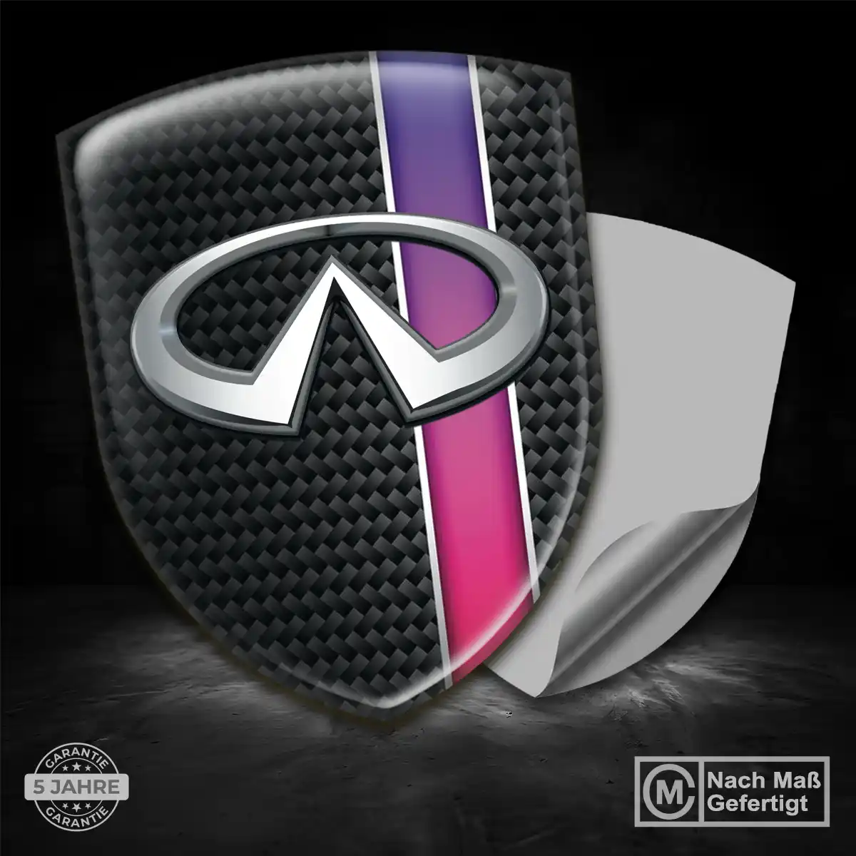 Infiniti Aufkleber Emblem Auto Hochwertiges Harz