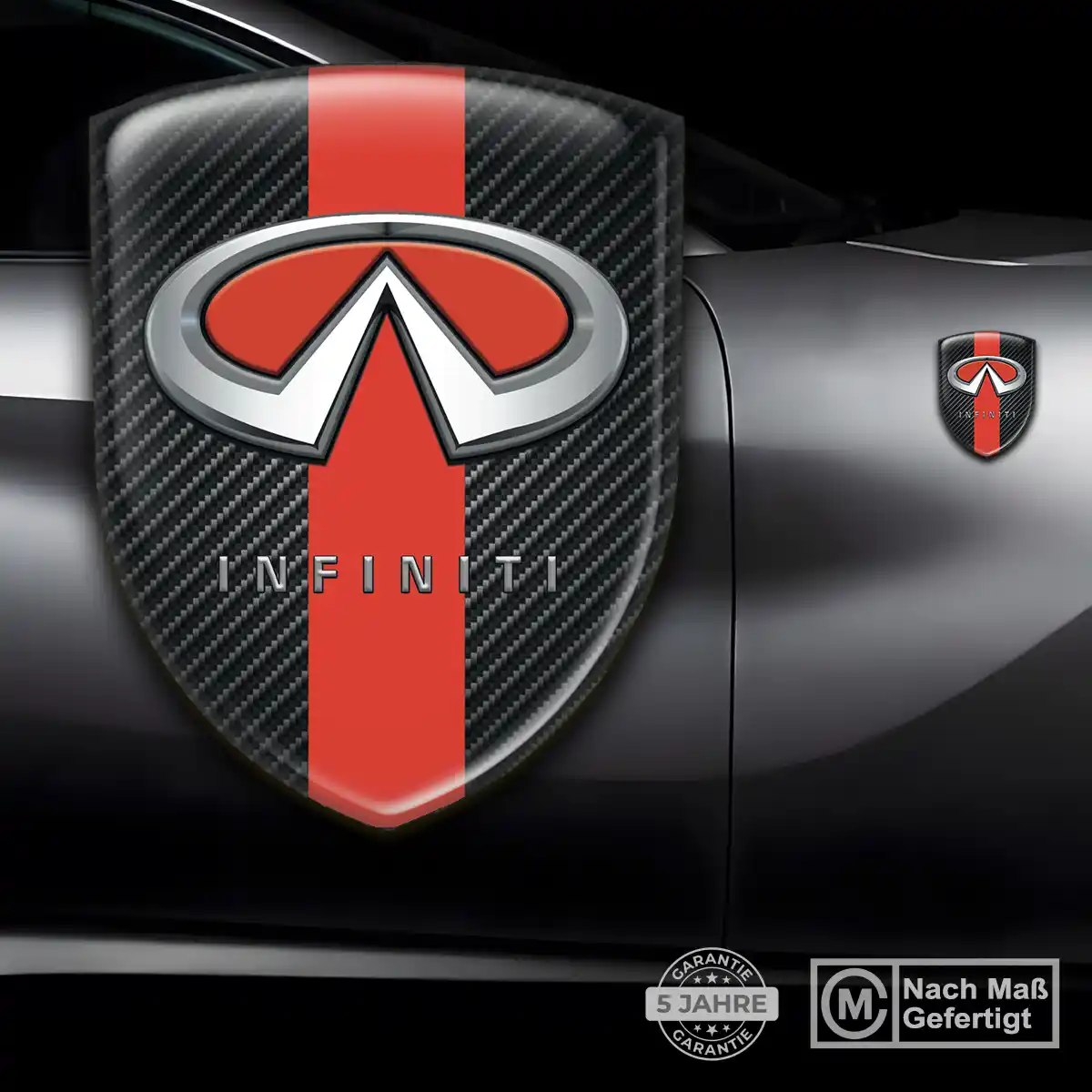 Infiniti Aufkleber Emblem Auto Interieurdesign