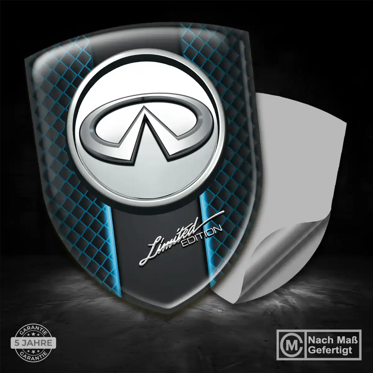 Infiniti Aufkleber Emblem Auto Spitzenqualität
