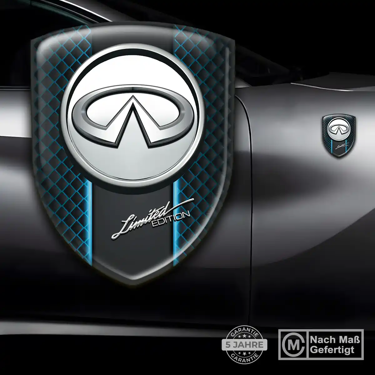 Infiniti Aufkleber Emblem Auto Spitzenqualität